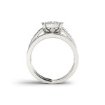 Yaffie Gold Diamond Engagement Ring Set - Sparkle with 1 1/2ct TDW