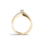 Goldy Yaffie Bridal Set with 1/3 ct TDW Diamonds