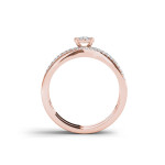 Yaffie Gold Diamond Cluster Engagement Ring Set (1/4ct TDW)