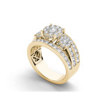 Yaffie Gold 2ct TDW Diamond Ring