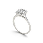 Yaffie Gold Stunning 1/2ct Diamond Halo Engagement Ring