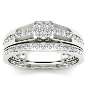 Elegant Yaffie Engages with White Gold and 1/2ct of Sparkling Diamonds.