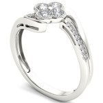 Yaffie White Gold Diamond Fashion Ring 1/3ct TDW