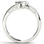 Yaffie White Gold Diamond Fashion Ring 1/3ct TDW