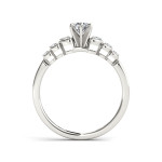 Luxurious Yaffie 1/3ct TDW White Gold Diamond Solitaire Ring