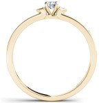 Golden Yaffie - A Timeless 1/5ct TDW Diamond Engagement Ring