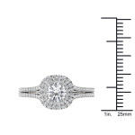 Engage in Sparkle - 1 1/3ct TDW Yaffie Gold Diamond Ring
