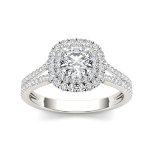 Engage in Sparkle - 1 1/3ct TDW Yaffie Gold Diamond Ring
