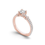 Exquisite Yaffie Gold Engagement Ring with 1 1/4ct TDW Diamonds