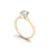 Yaffie Gold Diamond Engagement Ring – Crafting Love with Care