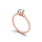 Gorgeous Yaffie Gold Engagement Ring Featuring 1 Carat Total Diamond Weight