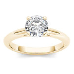 Sparkling Yaffie 0.75ct Diamond Engagement Ring with Lustrous Design