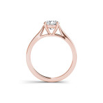 Yaffie Timeless Rose Gold Engagement Ring, Featuring 1 Carat of Dazzling Diamonds