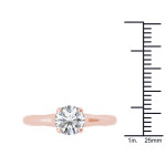 Elevate Your Proposal Game with Yaffie Rose Gold Diamond Engagement Ring