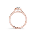 Yaffie Rose Gold 1ct Sparkling Diamond Engagement Ring