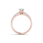 Yaffie Timeless Diamond Engagement Ring - 3/4ct TDW in Chic Rose Gold