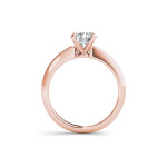 Say Yes with Yaffie Impeccable Rose Gold Diamond Ring
