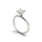 Yaffie Princess-cut Diamond Ring in White Gold - Perfect for Proposal