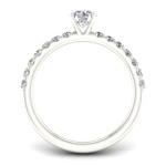 Yaffie Classic 3/4ct TDW Diamond Engagement Ring in White Gold