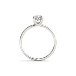 Elegant Yaffie Engagement Ring with 3/4ct TDW White Gold Diamonds