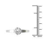 Elegant Yaffie Engagement Ring with 3/4ct TDW White Gold Diamonds
