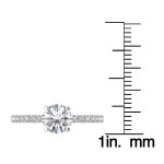 Capture Her Heart with Yaffie White Gold 3/4ct TDW Diamond Ring