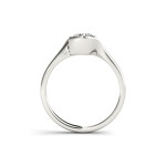 Exquisite 3/4ct TDW Diamond Engagement Ring in Yaffie White Gold