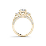 Anniversary Ring: Stunning Yaffie Gold Three-Stone with 1.75ct TDW Diamonds