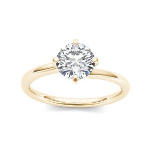 Sparkling Elegance - Yaffie Gold 1ct TDW Diamond Ring
