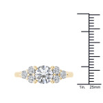 Yaffie Brilliant 2ct TDW Diamond Promise Ring