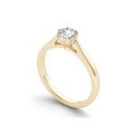 Elevate Your Proposal: Yaffie Gold Diamond Engagement Ring