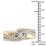 Yaffie Gold: A Diamond Solitaire Set Perfect for the Bride (0.75ct TDW)