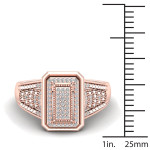 Dazzling Yaffie Diamond Cluster Ring - 1/5ct TDW