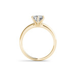 Sparkling Yaffie Gold Diamond Engagement Ring: Timeless Elegance with 1ct TDW