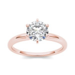 Sparkling Yaffie Gold Diamond Engagement Ring: Timeless Elegance with 1ct TDW