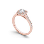Introducing Yaffie Gold Celestial 3/4ct Diamond Halo Engagement Ring