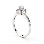 Cure in Diamonds: Yaffie White Gold 2/5ct TDW Ring