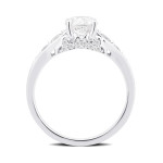 Sparkling Yaffie Diamond Engagement Ring in White Gold - 1 3/8ct TDW - Arrives in Elegant Box - Glistening G-H/SI-I1 Quality