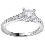 Surprise Her with Yaffie Stunning White Gold Diamond Engagement Ring