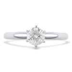Engage in Elegance with Yaffie 1/4 Carat TDW Gold Solitaire Diamond Ring