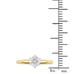 3/4ct Stunning Diamond Solitaire Engagement Ring by Yaffie Gold