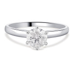 Yaffie 3/4ct TDW Diamond Solitaire Engagement Ring in Stunning Gold