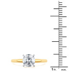 Golden Yaffie 1 Carat TDW Diamond Engagement Ring.