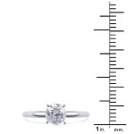 Embrace Forever with Yaffie Gold Dazzling 3/4ct Diamond Solitaire Ring