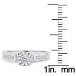 Yaffie Elegant Unity Ring with White Gold and 1/2ct TDW Diamond