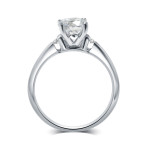 Shimmering Yaffie White Gold Engagement Ring with 3/5ct Diamond Brilliance