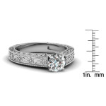 Yaffie White Gold Diamond Engagement Ring, a Timeless Heirloom