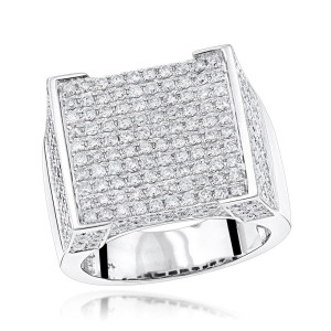 Shine with Style! Yaffie Gold 4.35ct Hip Hop Diamond Ring for Men is Here