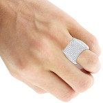 Shine with Style! Yaffie Gold 4.35ct Hip Hop Diamond Ring for Men is Here