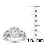 Designer Diamond Engagement Ring: Yaffie Gold 1.625ct TDW Beauty